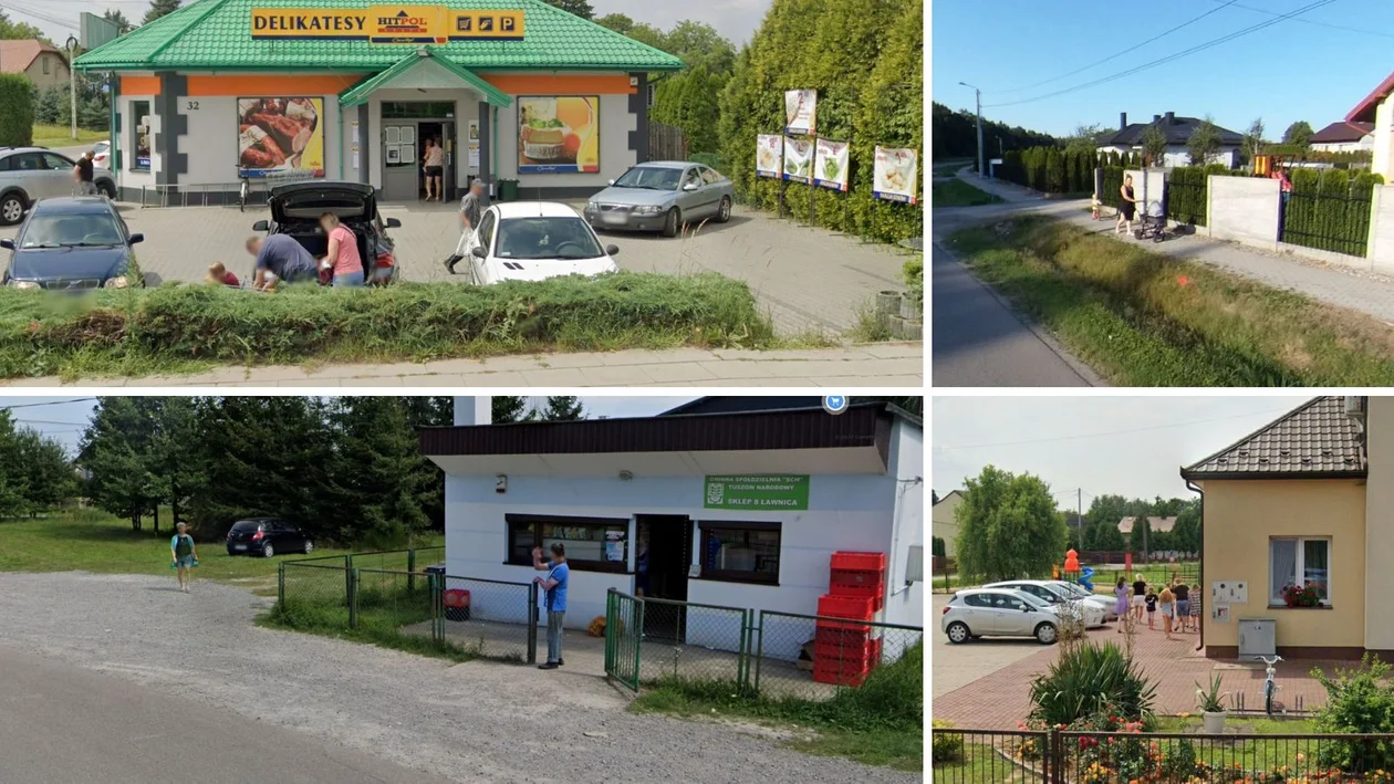 Mieszkańcy gminy Tuszów Narodowy na zdjęciach Google Street View - Zdjęcie główne