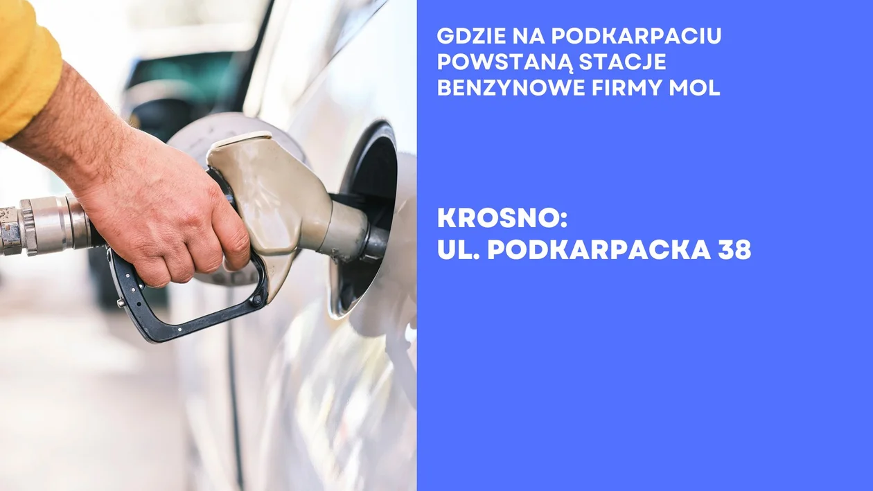 Tutaj będą stacje benzynowe firmy MOL. Poznaj wszystkie lokalizacje na Podkarpaciu