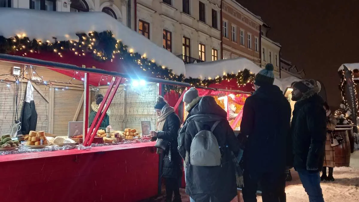 Miasteczko Świąteczne podczas Wigilii Miejskiej