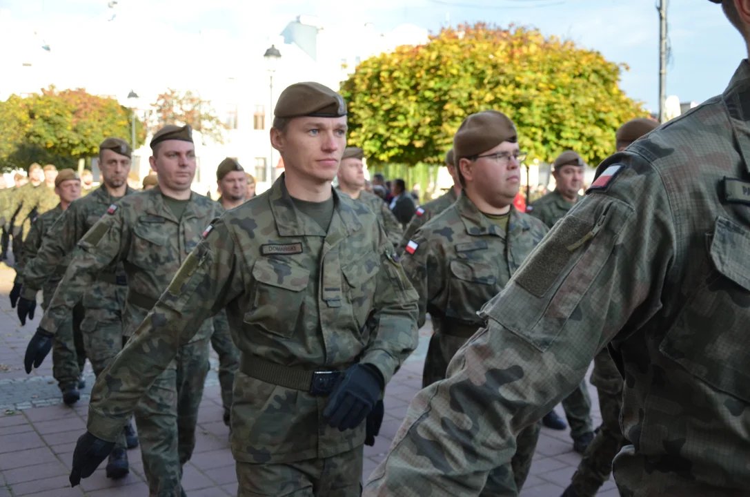 Uroczysta przysięga terytorialsów z Podkarpacia