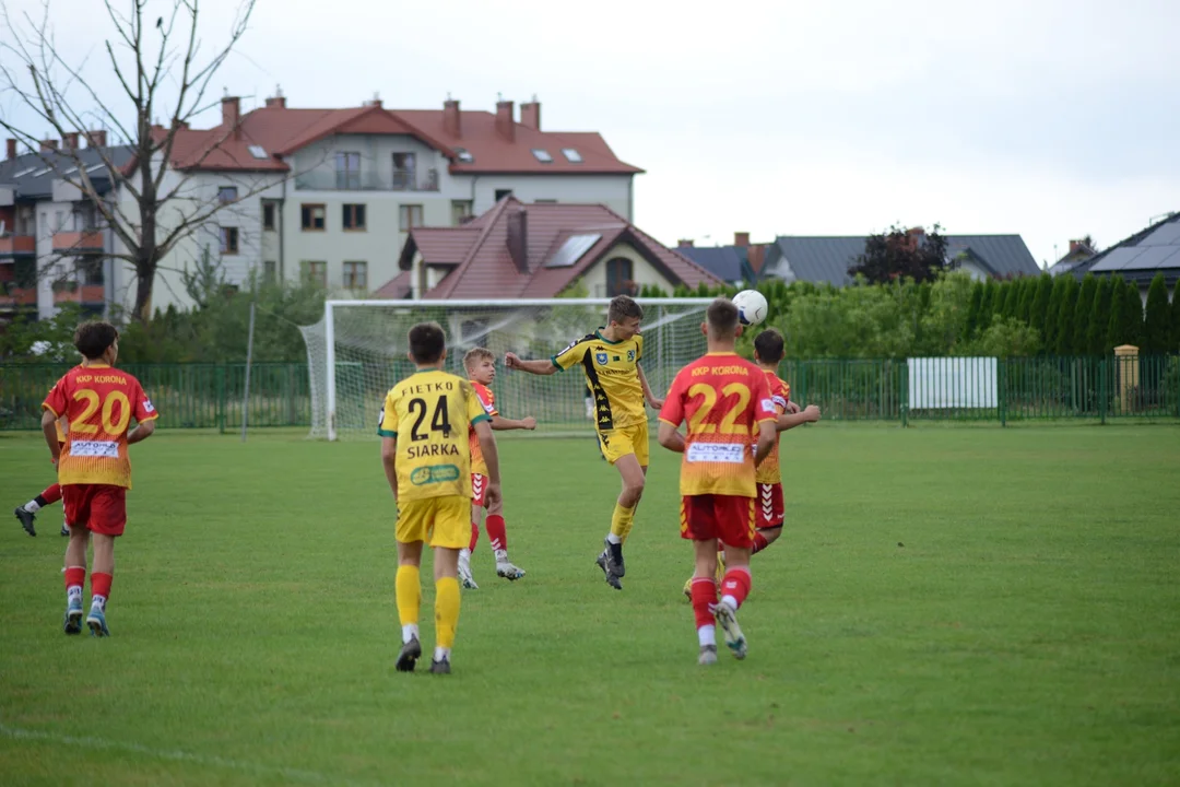 Centralna Liga Juniorów U-15: Siarka Tarnobrzeg - Korona Kielce 6:3