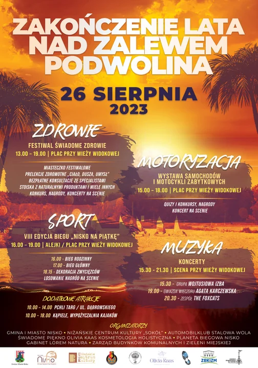 Imprezy na Podkarpaciu i w Sandomierzu - weekend 25-27 sierpnia