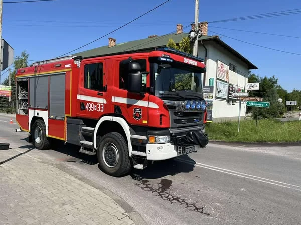 Wypadek w regionie