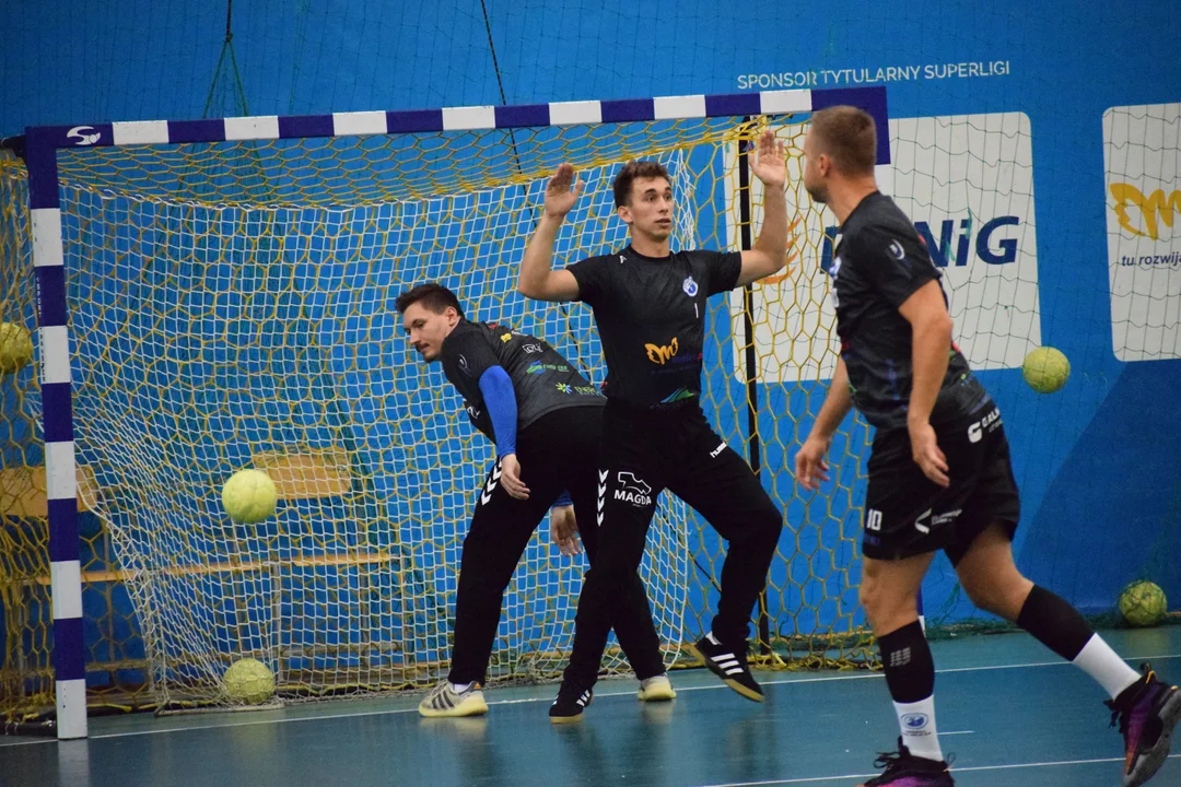 Handball Stal Mielec na treningu