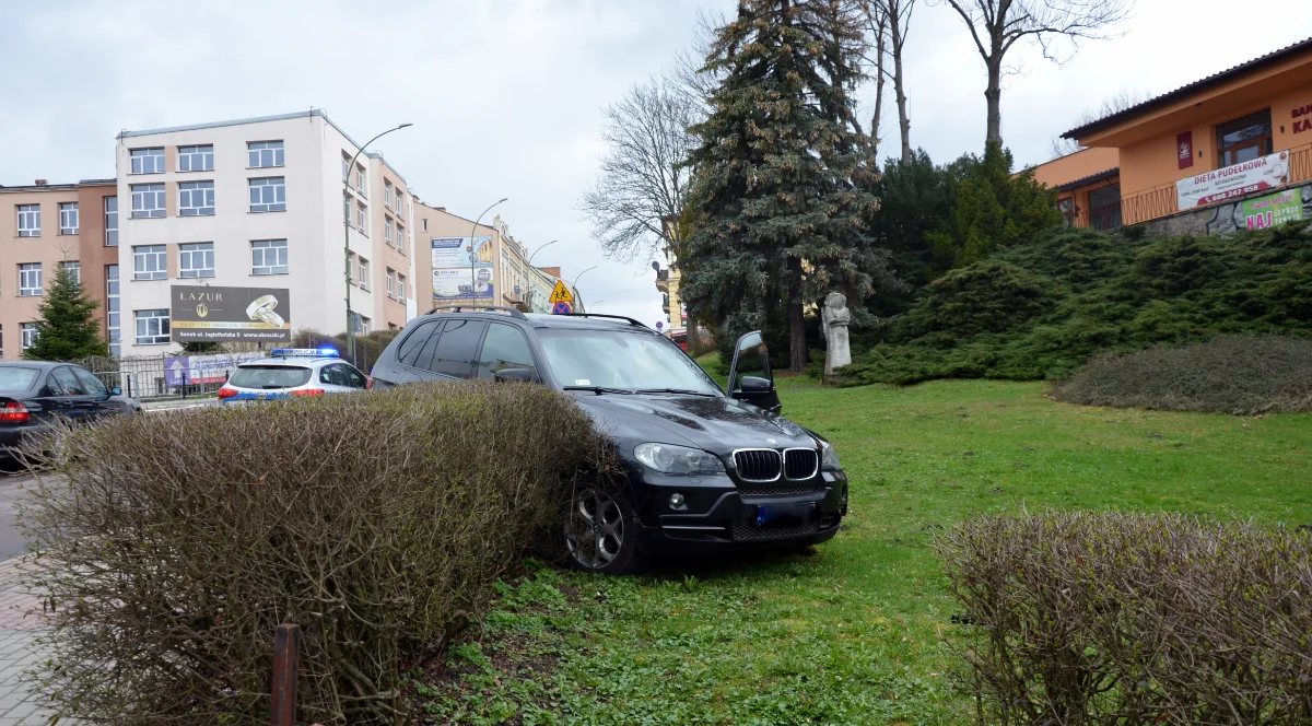 Zdarzenie drogowe na Okopisku
