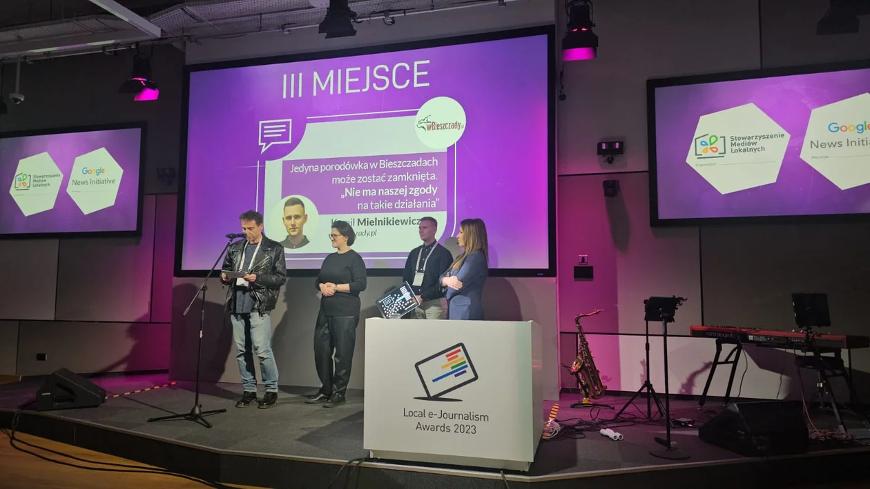 Kamil Mielnikiewicz z nagrodą w konkursie „Local e-Journalism Awards 2023” [ZDJĘCIA, WIDEO] - Zdjęcie główne