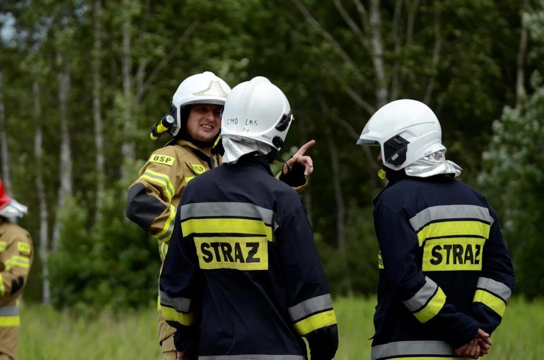 Zderzenie dwóch samochodów na DK9 w Hadykówce.