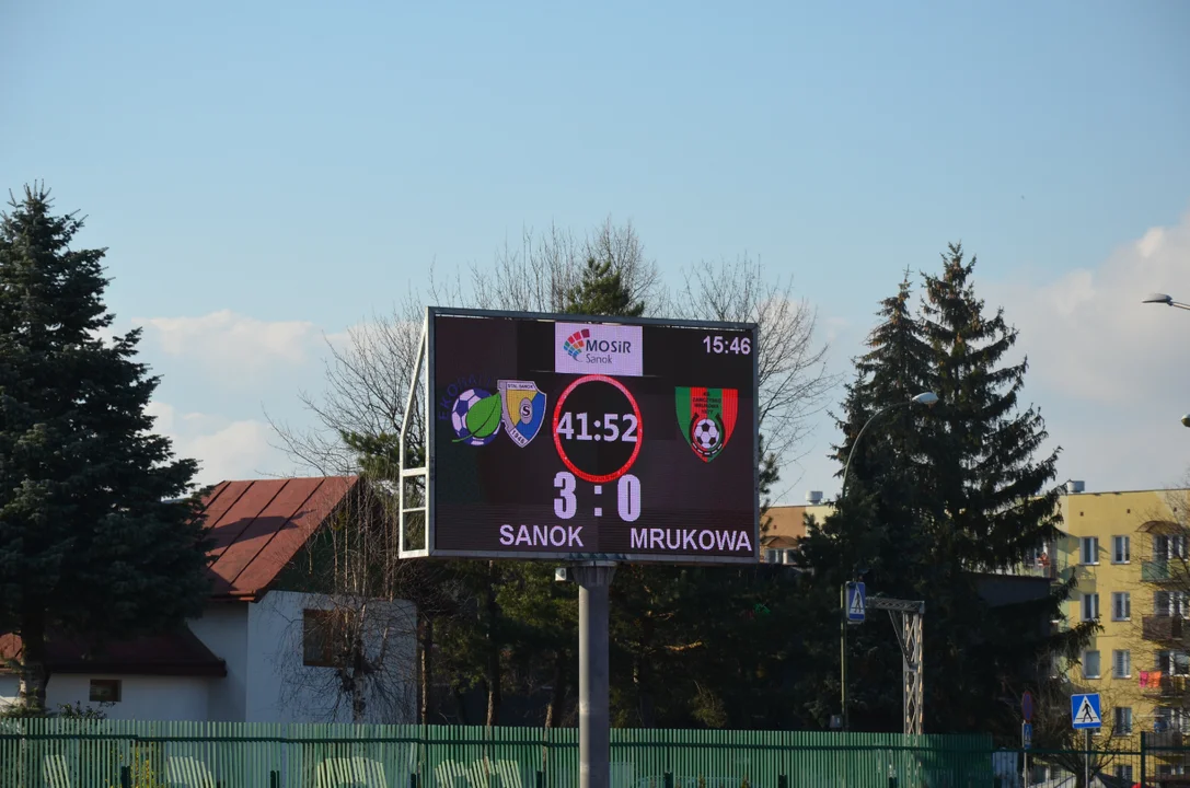 Klasa okręgowa Krosno. Stal Sanok - Zamczysko Mrukowa 8:1