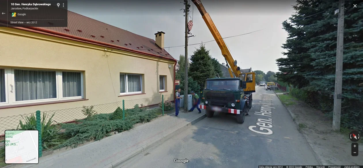 Mieszkańcy Podkarpacia na zdjęciach Google Street View