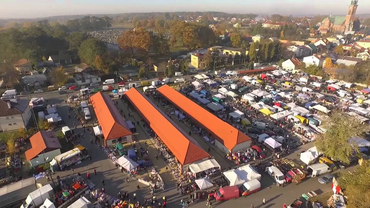 Plac targowy w Sokołowie Małopolskim