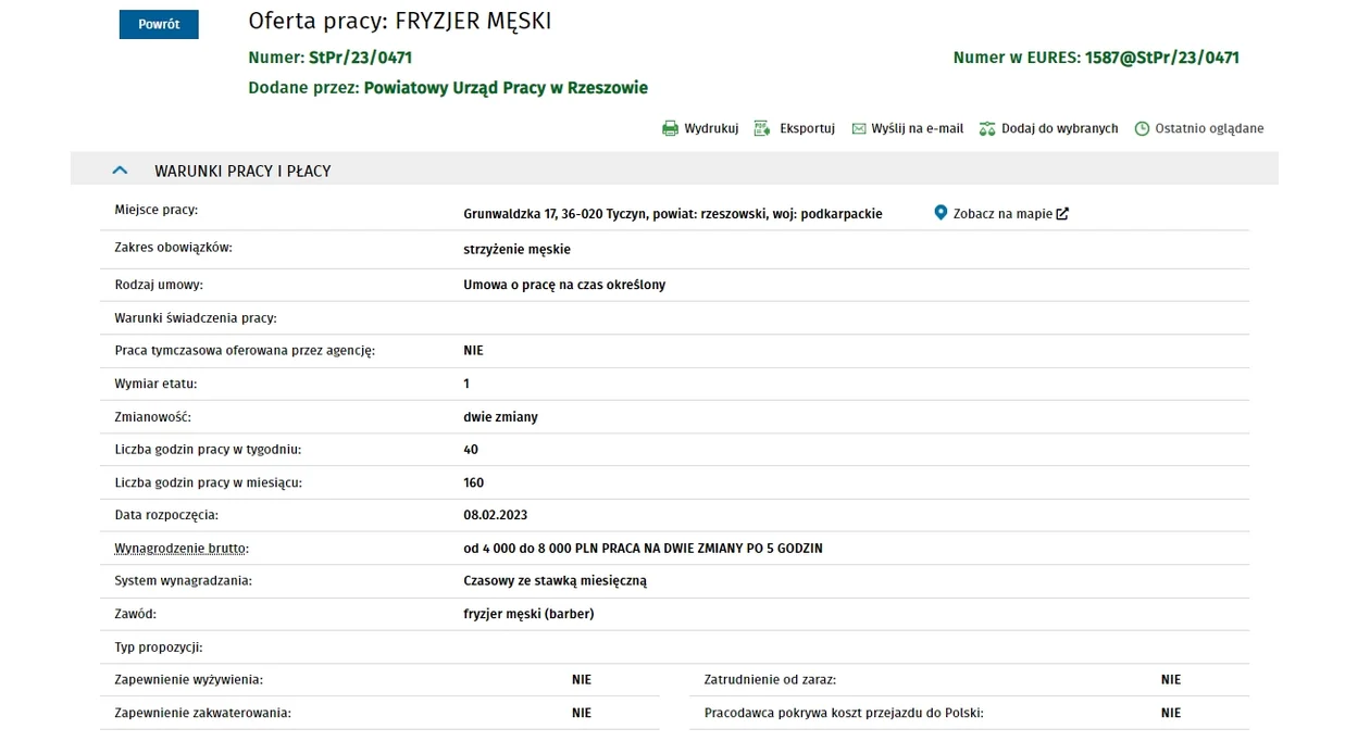 Nowe oferty pracy na Podkarpaciu. Szukają kierowców, fizjoterapeutów, a także pracowników na budowę S19