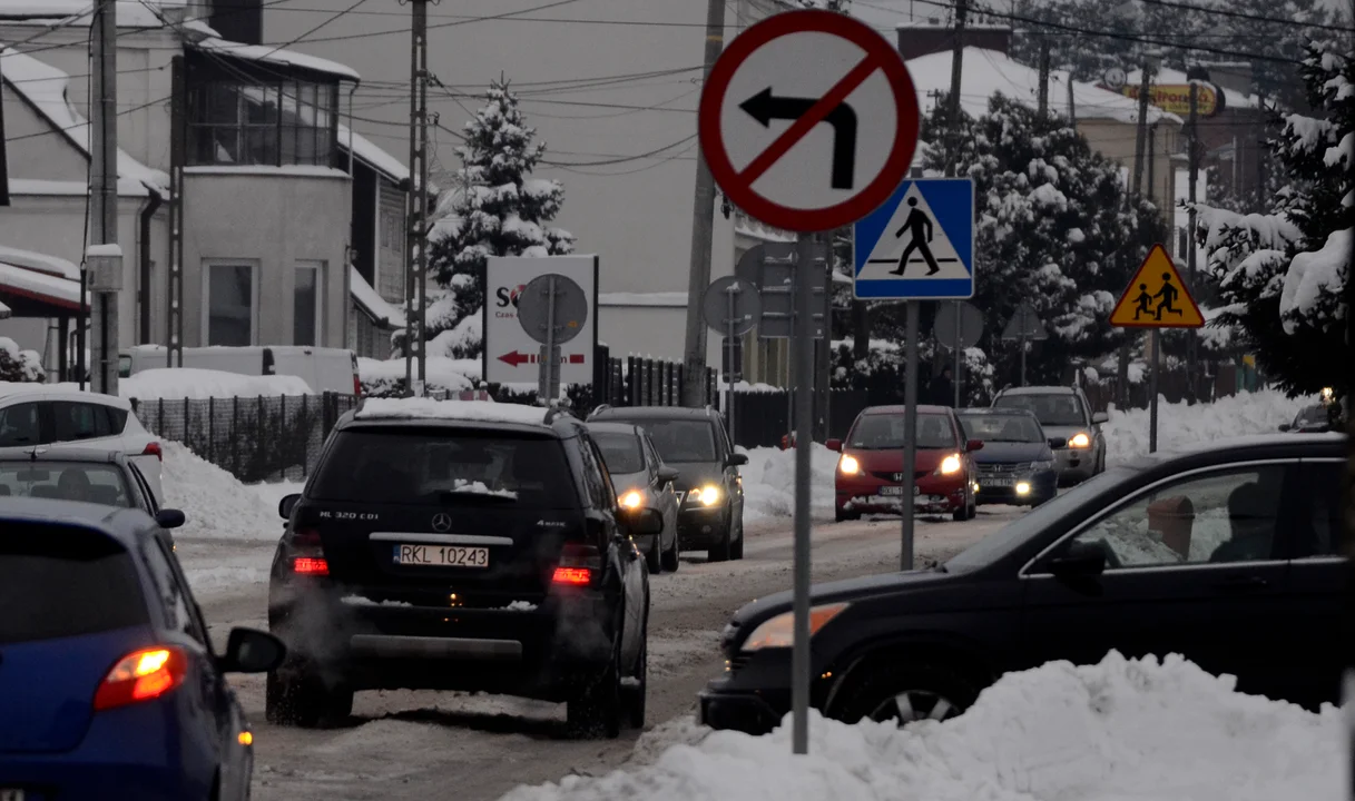 Zasypana śniegiem Kolbuszowa - 14.12.2022