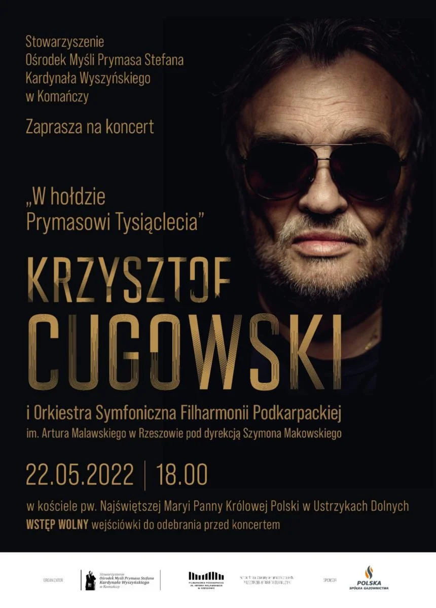 Krzysztof Cugowski zagra koncert w Ustrzykach Dolnych. Początek wydarzenia o godzinie 18:00 - Zdjęcie główne