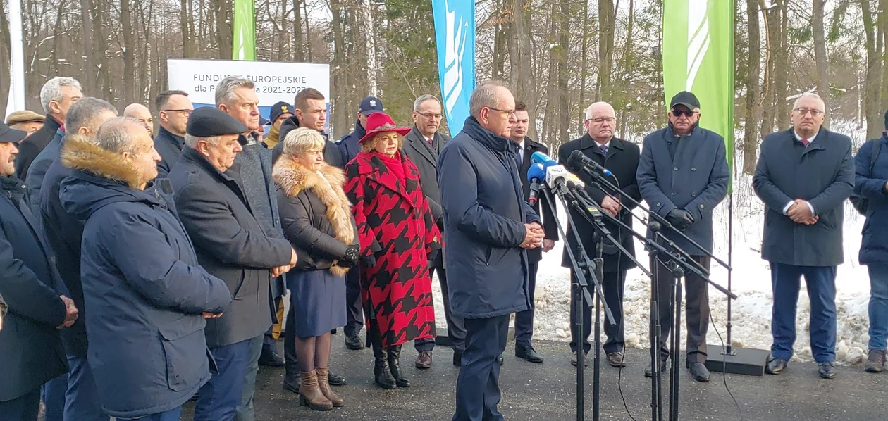 Uroczyste poświęcenie i oddanie do użytku nowego odcinka drogi wojewódzkiej nr 984