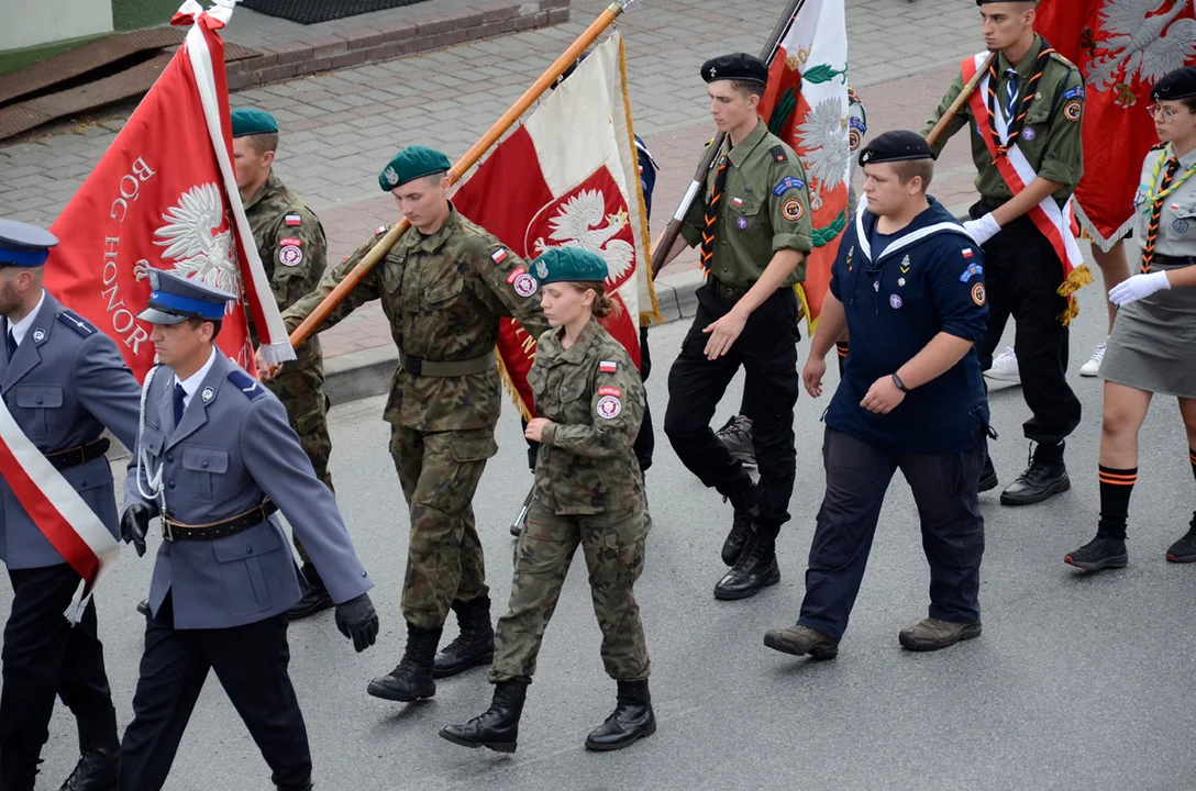 Wrześniowe obchody - przemarsz ulicami miasta