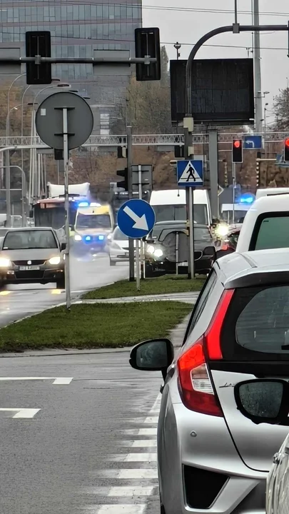 Karamobl na alei Sikorskiego w Rzeszowie