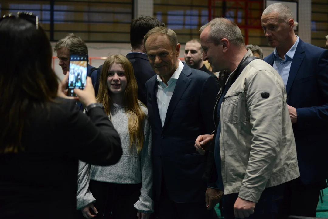 Kulisy wizyta Donalda Tuska w Tarnobrzegu