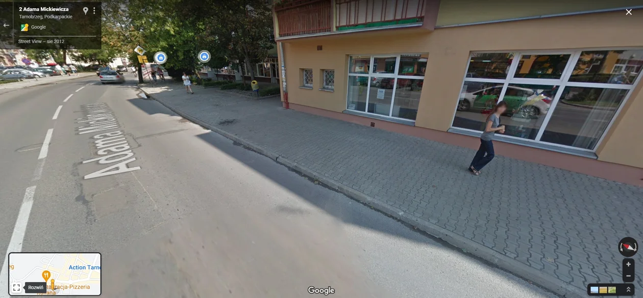 Google Street View - kto został przyłapany przez auto z aparatem