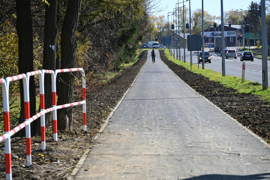 Nowy chodnik na Królowej Bony w Sanoku