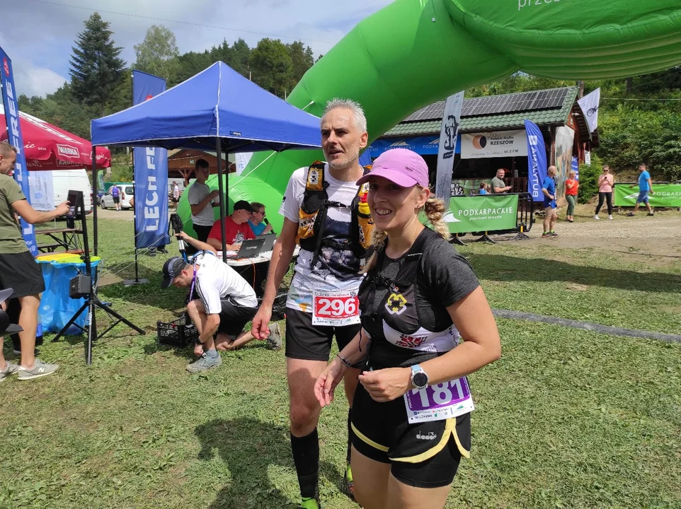 VIII Ultramaraton Magurski - meta biegu na 23 km