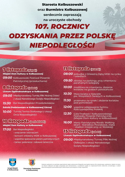 Obchody Święta Niepodległości w Kolbuszowej