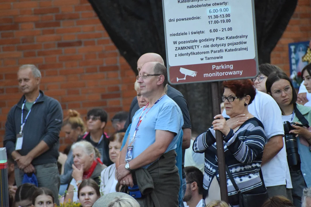 Wyjście Pielgrzymki Tarnowskiej z Tarnowa