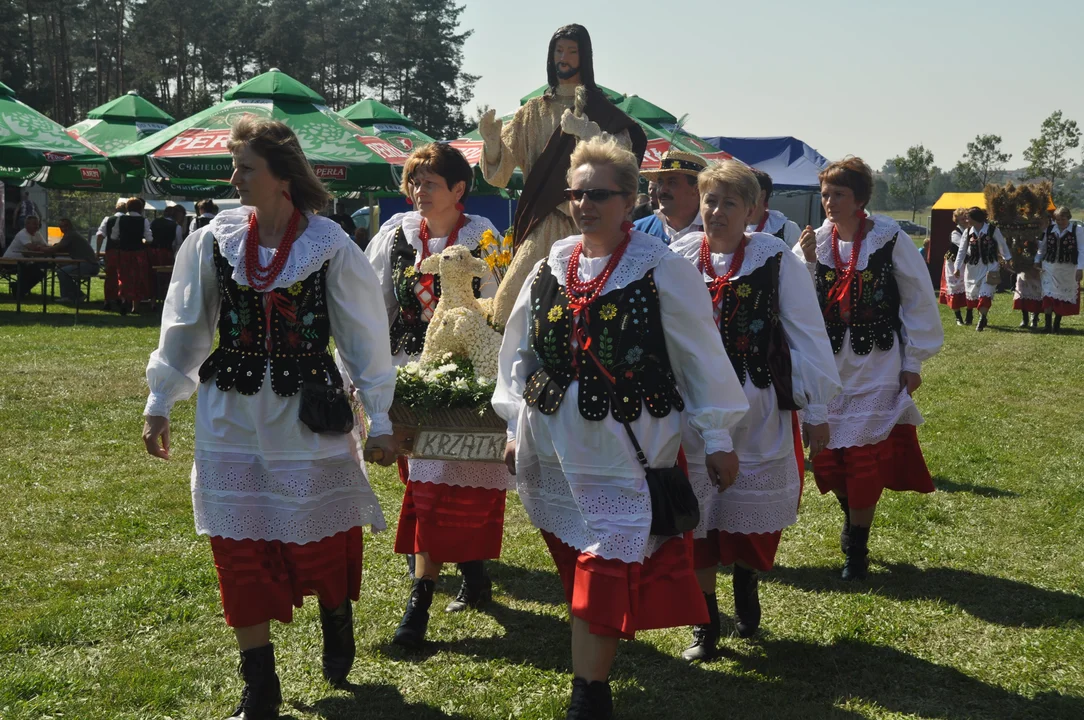 Tak było na dożynkach w Majdanie Królewskim 11 lat temu.