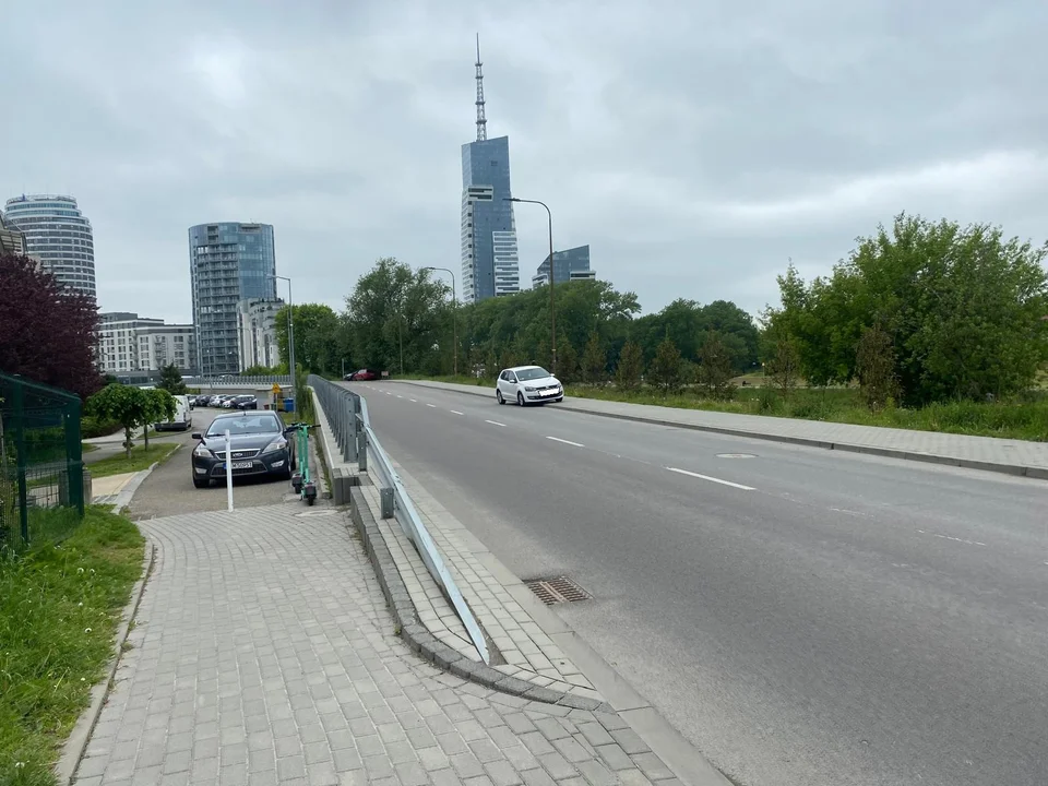 Progi zwalniające na Podwisłoczu  w Rzeszowie