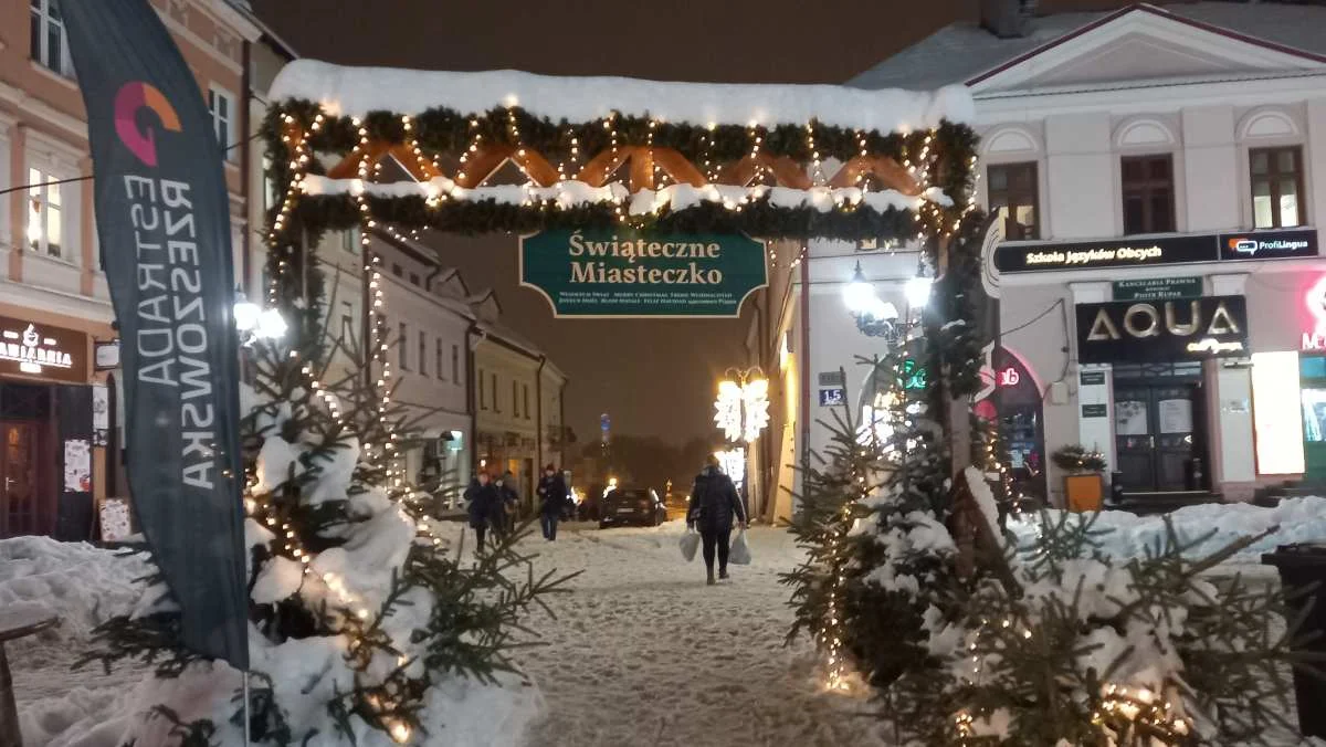 Miasteczko Świąteczne podczas Wigilii Miejskiej