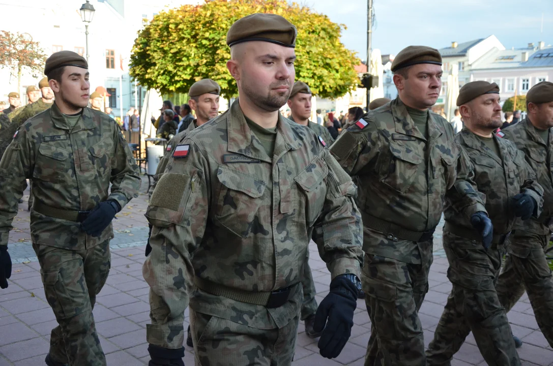 Uroczysta przysięga terytorialsów z Podkarpacia