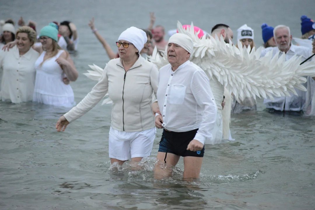 "Jezioro Aniołów" w lutym. Zobaczcie zdjęcia z plaży Jeziora Tarnobrzeskiego