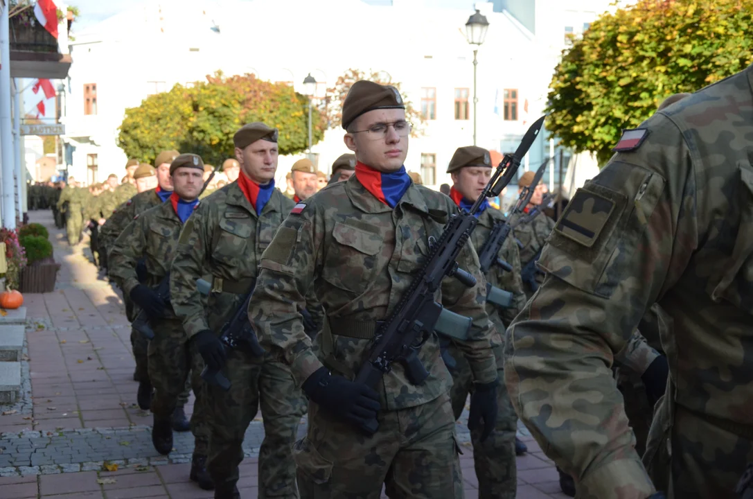 Uroczysta przysięga terytorialsów z Podkarpacia