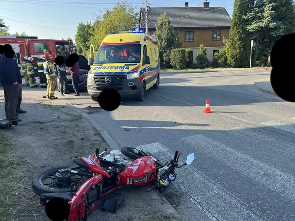Wypadek w Markowej