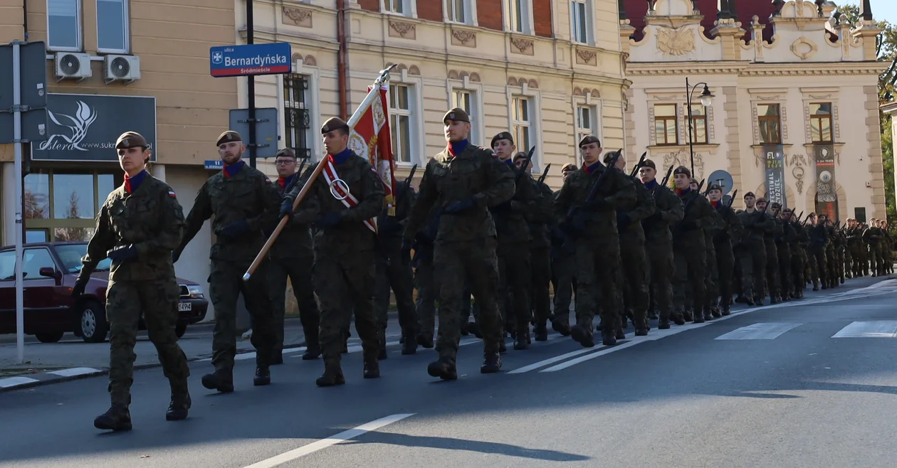 Defilada wojskowa z okazji przysięgi Terytorialsów