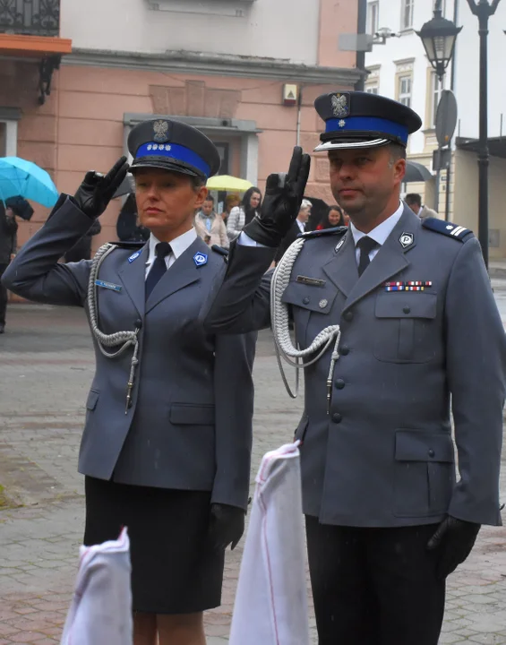 Uroczystość 3 Maja w Lesku
