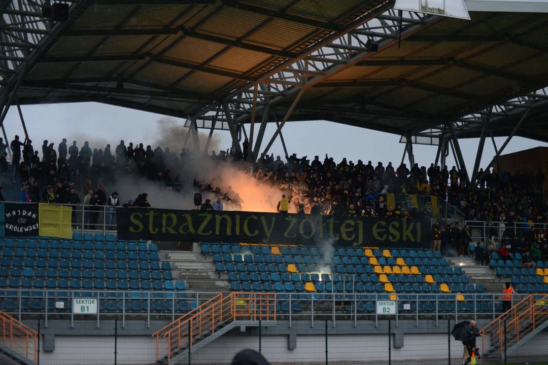 eWinner 2. Liga: Kibice na meczu Siarka Tarnobrzeg - Motor Lublin