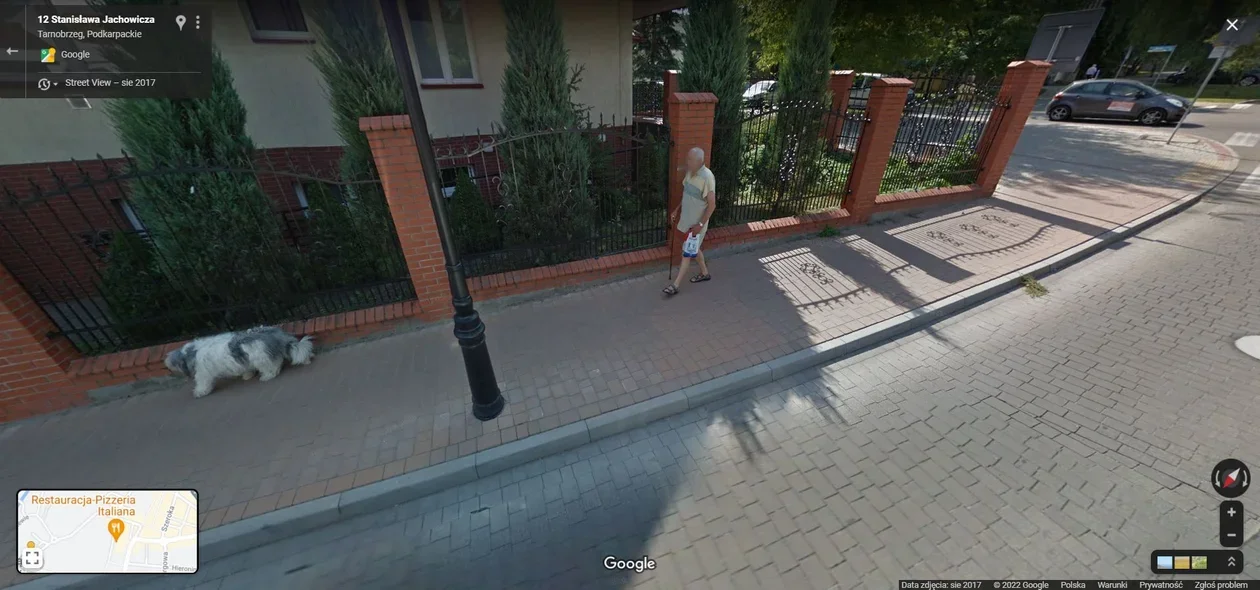 Mieszkańcy Podkarpacia na zdjęciach Google Street View