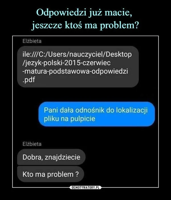 Najlepsze memy na maturę