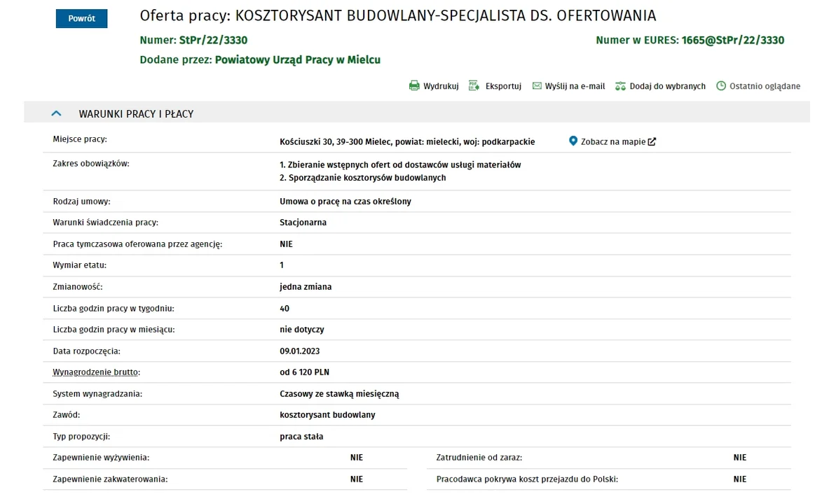 Oferty pracy na Podkarpaciu - są propozycje za ponad 10 tysięcy złotych brutto/miesiąc