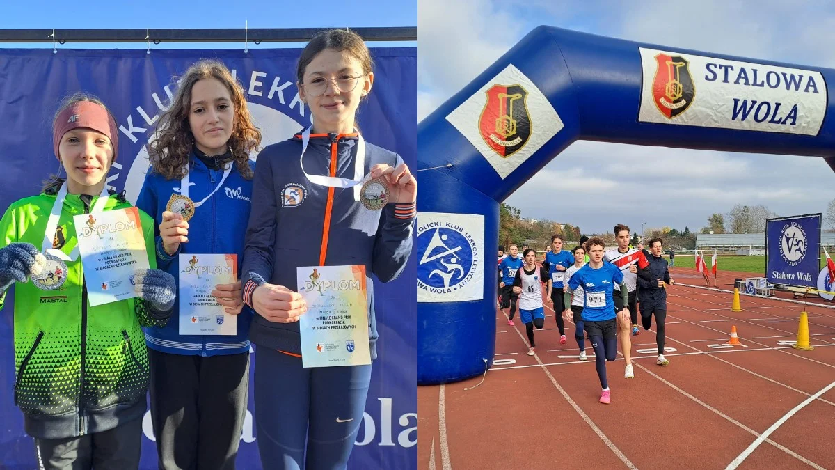 Aleksandra Wąż i Adrian Tytuła na podium Grand Prix Podkarpacia w biegach przełajowych - Zdjęcie główne