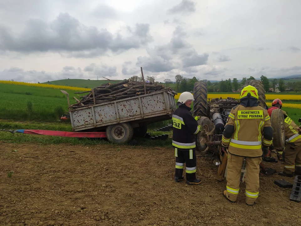Śmiertelny wypadek w Odrzechowej