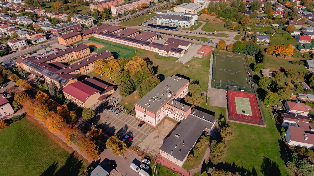 Powiat kolbuszowski na zdjęciach z drona  - październik 2022