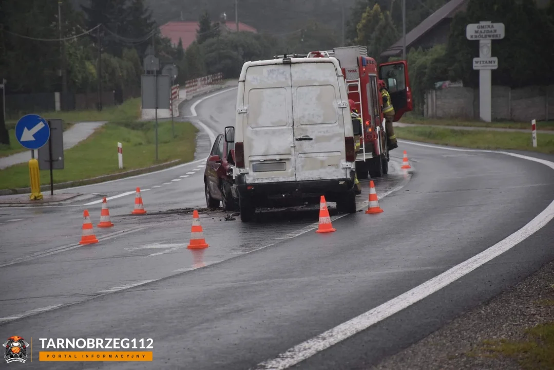 Wypadek w Nowej Dębie