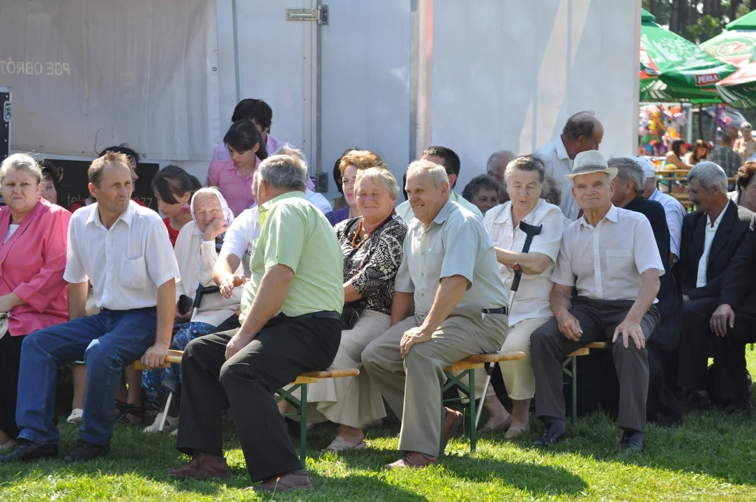 Tak było na dożynkach w Majdanie Królewskim 11 lat temu.