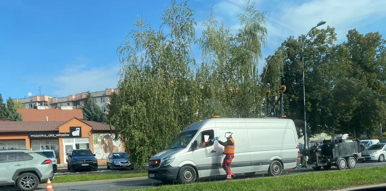 Utrudnienia w ruchu na ulicy Lwowskiej w Rzeszowie