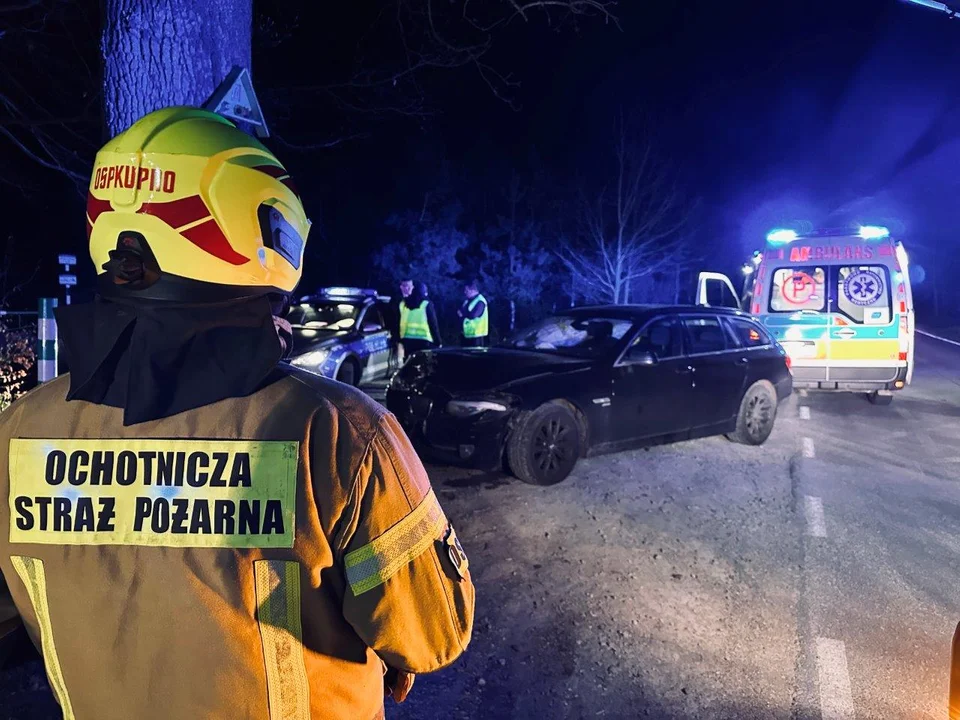 Kolizja z udziałem BMW w Przedborzu