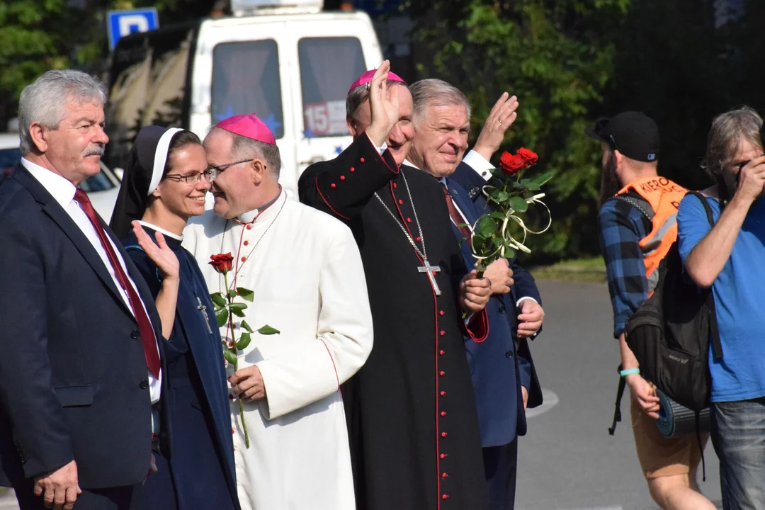 Wyjście Pielgrzymki Tarnowskiej z Tarnowa