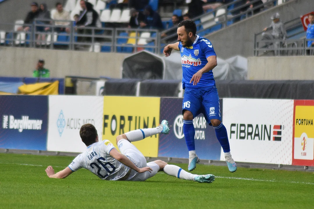 Fortuna 1. Liga: Stal Rzeszów - Sandecja Nowy Sącz (3:0)