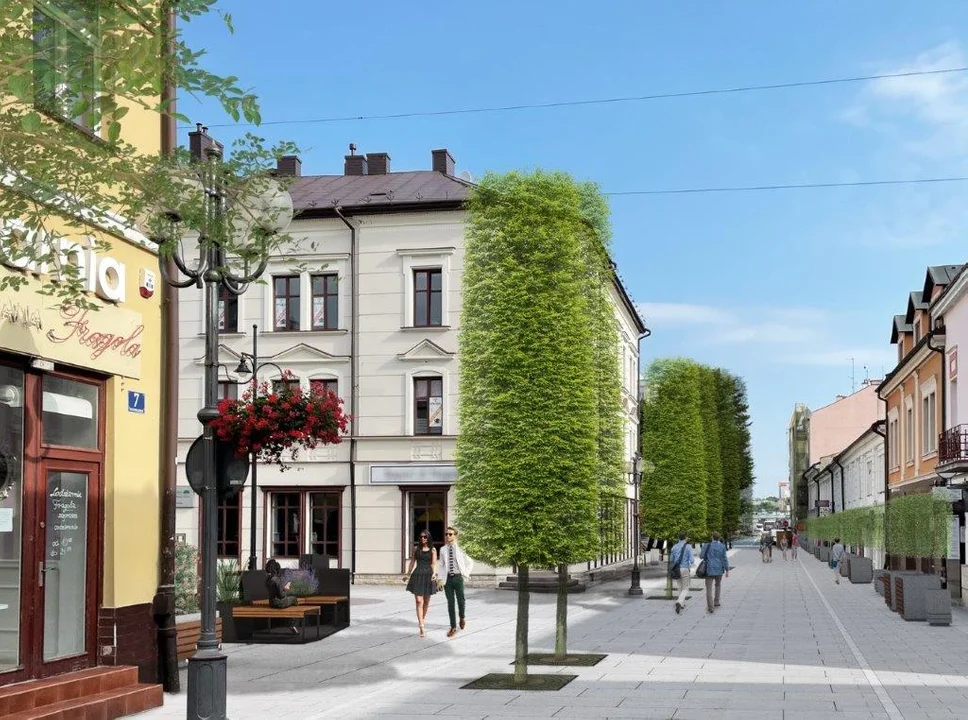 Ulica Grunwaldzka i deptak do remontu. Będzie więcej zieleni