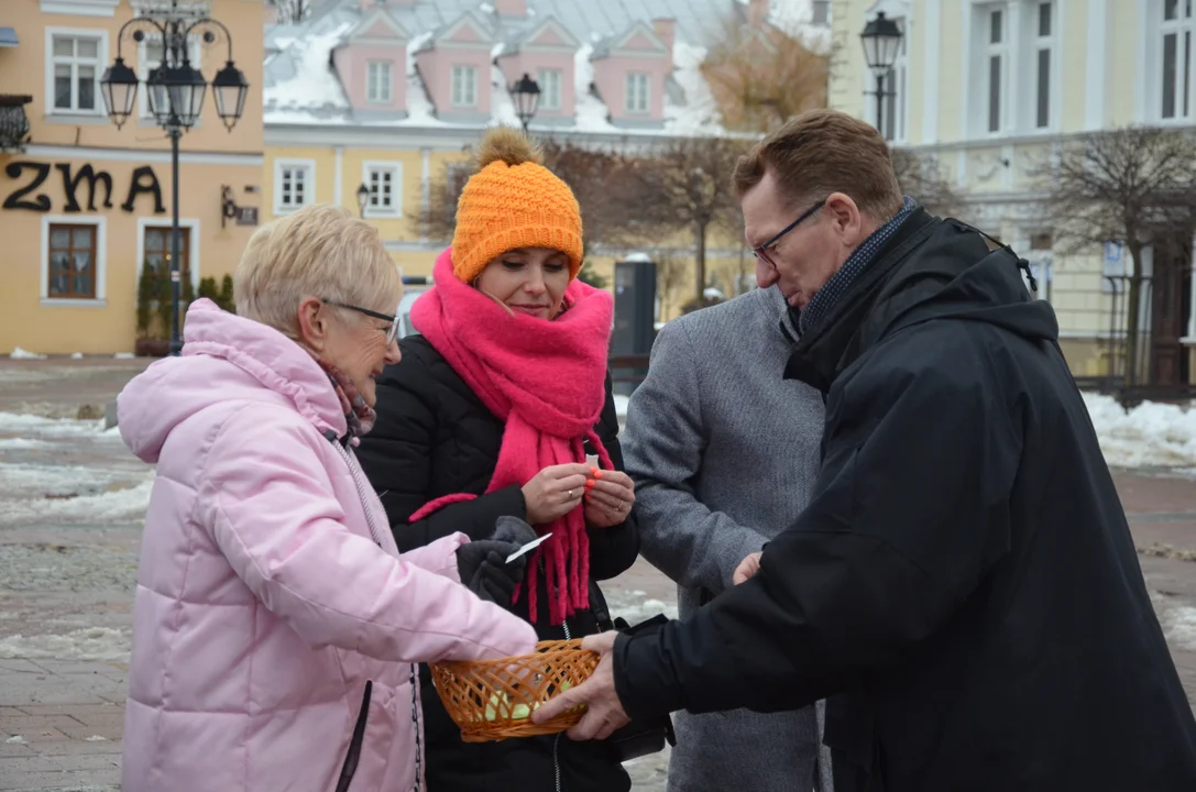 Wigilijne spotkanie na sanockim Rynku